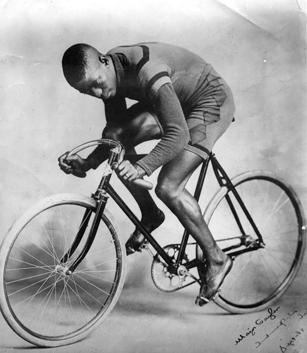 Major Taylor, early biking champ